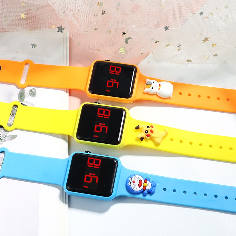 Led Electronic Watch Children's Watch Girls Digital Watch Girls / Cartoon Children's Watch